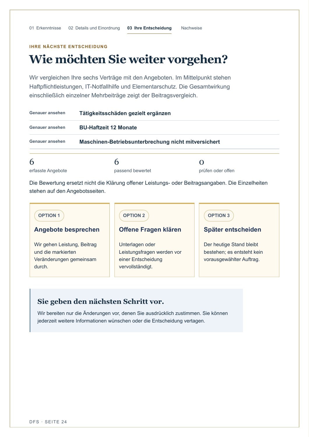 Seite 24 des Beispielgutachtens